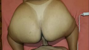 BBW fucked doggy and anal creampie