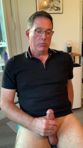 Extended, Long Edging and Jerk-off Session at Home. Verbal