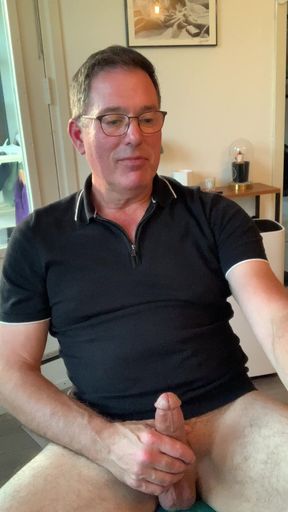 Extended, Long Edging and Jerk-off Session at Home. Verbal