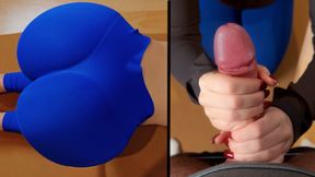 Perfect Ass Yoga Girl gets Backshots and a massive Cumshot on her Big Ass !