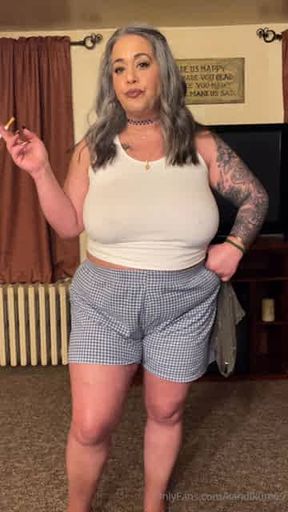 smoking milf bbw