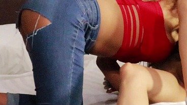 cachondas en el centro comercial