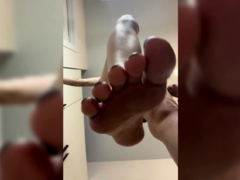 Black Amateur Explore Hot Foot Fetish