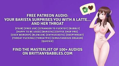 Audio: Your Barista Surprises You With A Latte... And Her Throat