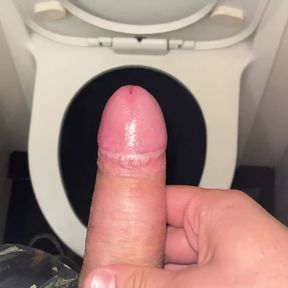 Airplane dry orgasm fail leads to big load