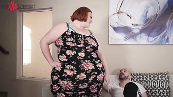 BBW Julie Ginger with massive ass &amp_ Peter King fuck hard