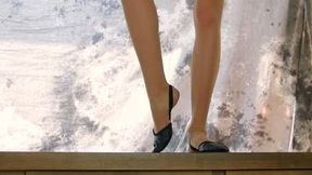 Lick Feet Of Stella Taken Straight From The Black Half Ballet Shoes - Polish Language - Full