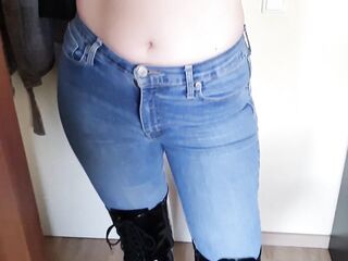 4 Wochen Sexentzug!!!!! Total nass und geil!!!!German Teen