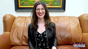 Sweet Light Skin Hazel OConnor Stuck That Big Dildo In Her Ass!