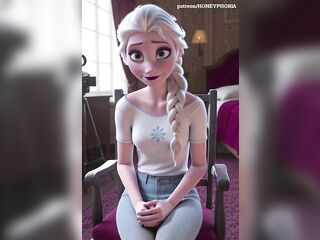 Elsa from Frozen Gets Banged Hard – Animated CG Comics