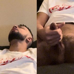 Mishaun Masturbates to Porn and Cums In His Pubes