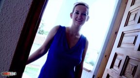 French girl Milya with huge natural tits gets fucked hard