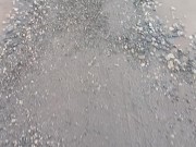 Cigarette Crushed in a Puddle. Size 11 dirty boots👣👣