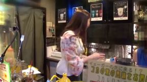 Akabane's Naughty Bar Owner Emi Seduces Customers With Her Unique Charm and Skilled