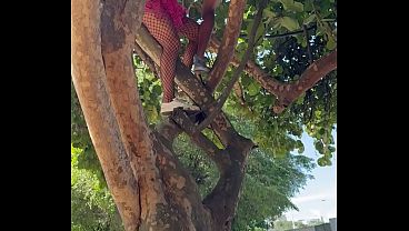 Carnival cutie gets fucked in the pussy and swallows stranger's cum