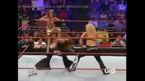 Mickie James and Candice Michelle vs Beth Phoenix and Jillian Hall.