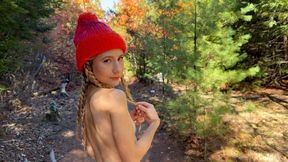 Forest Nymph Strip Tease Fall Nature Walk Jerk Off Encouragement JOI