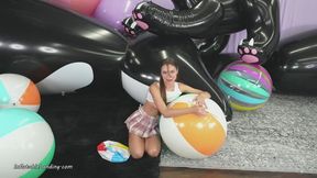 Anrie Whale and Inflatables Deflate and Destroy 02 Part 1 4K (3840x2160)