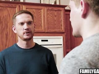 Step Son Noticed Step Daddy's Boner