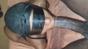 Leather-bound siren pleads for intimate submission and passionate release