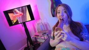 Pigtail Masturbation Session - Tupac's Creamy Big Dick - 4K