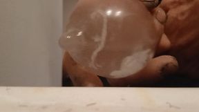 Water filled condom