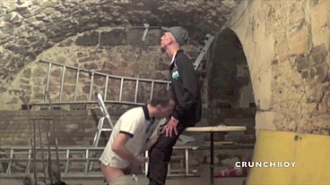 3 TIM french slut fucked by top arab XXL cock in discret basement
