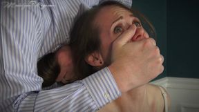 Madalynn Raye Hand Gagged in her Home 4K