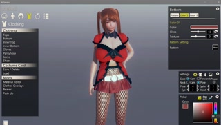 AI Syoujyo [Hentai game] Ep.1 Character creation (monstrosities^^)