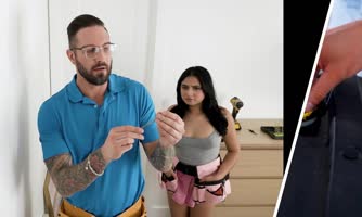 Chloe Temple Seduces Stepdad Ken Feels with Blazing Blowjobs and Creamy Deceit