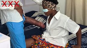 Petite ebony student in Equatorial Guinea loves big cock