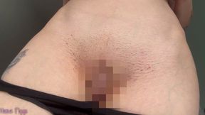 Showing my shaved pussy pt 2