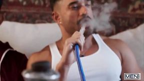 MEN - Ram Sivan Fucks The Bottom Raj In Spoon, Then Pulls Out To Shoot A Load On His Face