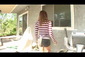 Perfect teeny loves to make a perverse games with her old boyfriend...