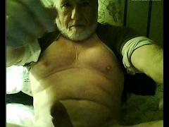 grandpa cum on cam