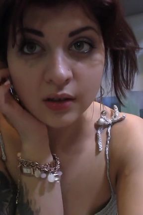 Busty Stepsister Having Fun on Webcam After College Classes
