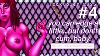 Edge Yourself For Me. DON'T CUM. Good Boy. - locktober challenge [chastity][audio only][domme audio]