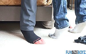 Twink black stud gets his first anal session by his doctor