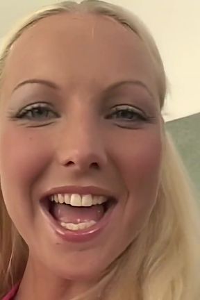 Vanessa Teases with Pink Panties and Then Rides a Dick
