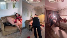 doubletrouble ft.dolly dyson x catherine knight european slut play bts