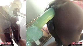 *premium* bonus! ( 2 angles ) ass monkey s ass lips - gay sex bottom bitch deep anal in panties - angle 3/4 of 6