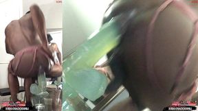 members only bonus! ( 2 angles ) ass monkey s ass lips - gay sex bottom bitch deep anal in panties - angle 3/4 of 6