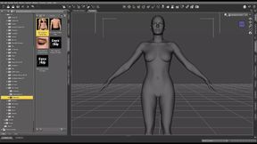 Creating Kandy Kisses a pregnant 3d character