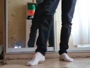 guy took off his panties