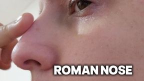 Nose Fetish – Close-Up Nose Adoration, Roman Nose Worship