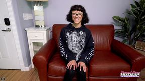 riella Coley Curvy Brunette Coed Toys Masturbation Wet Rimjob Heat!