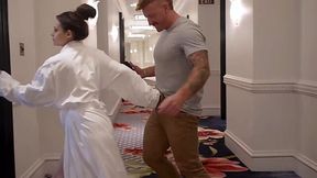 Two bitches were having fun with each other and got this guy serviced well