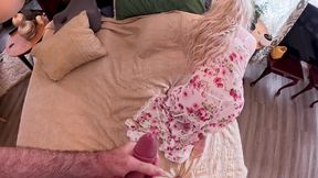 Filling Stepmom's Ass While She's in Bed