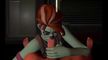 Ghoul trooper Fortnite blowjob with feet up