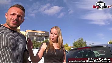 Deutsche Teenie Touristin wird auf mallorca abgeholt und gefickt